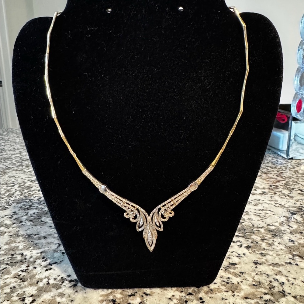 14k Vintage Victorian necklace